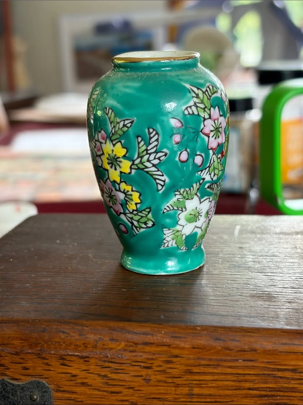 Mini Cloisonné Decoratively Vase Trio